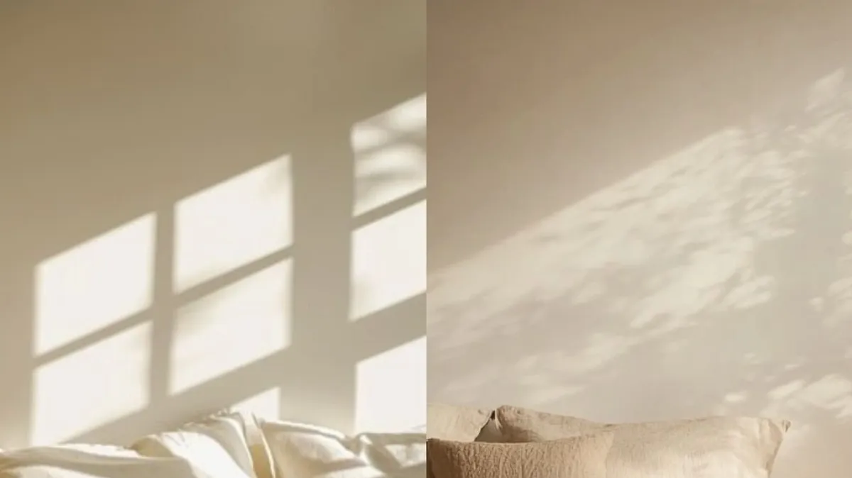 Natural light bedroom